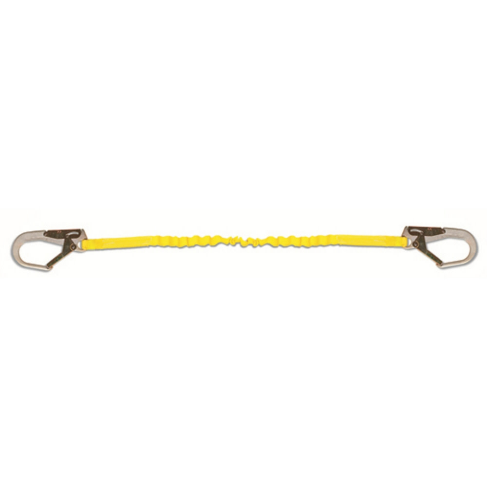 Guardian Fall Protection IS-72R – 6 Ft. Internal Shock Lanyard with Rebar Hook - Flockneti