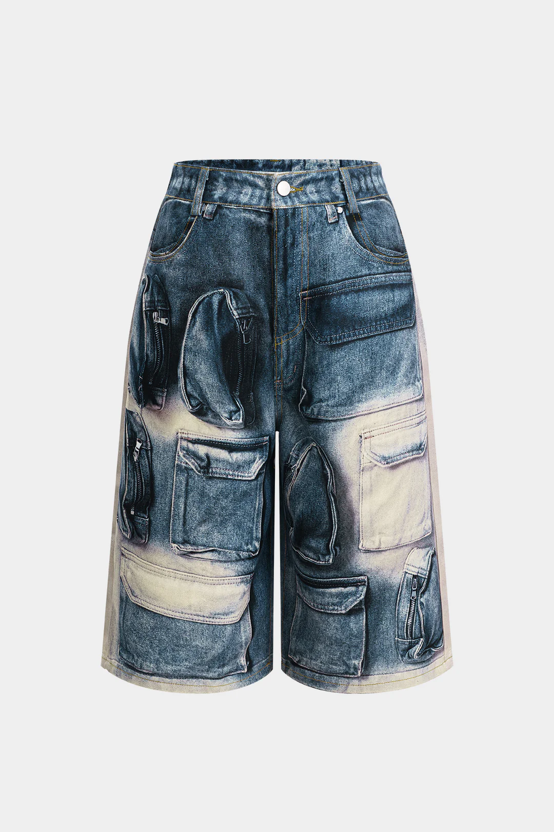 Printed Pocket Shorts - Flockneti