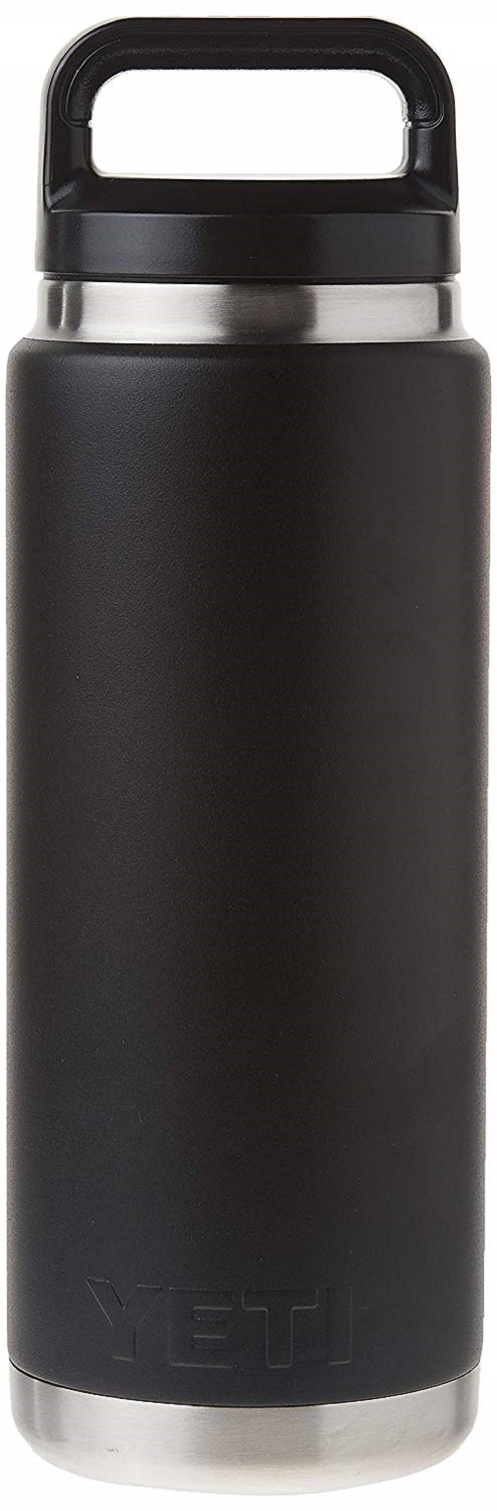 Yeti 26oz Rambler Bottle with Bottle Chug Cap – Black - Flockneti