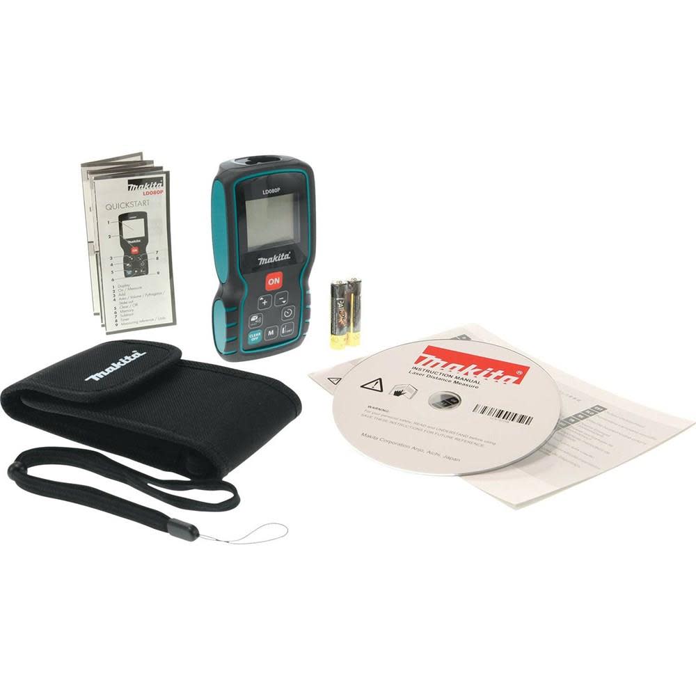 Makita Laser Distance Measure 262 ft. - Flockneti