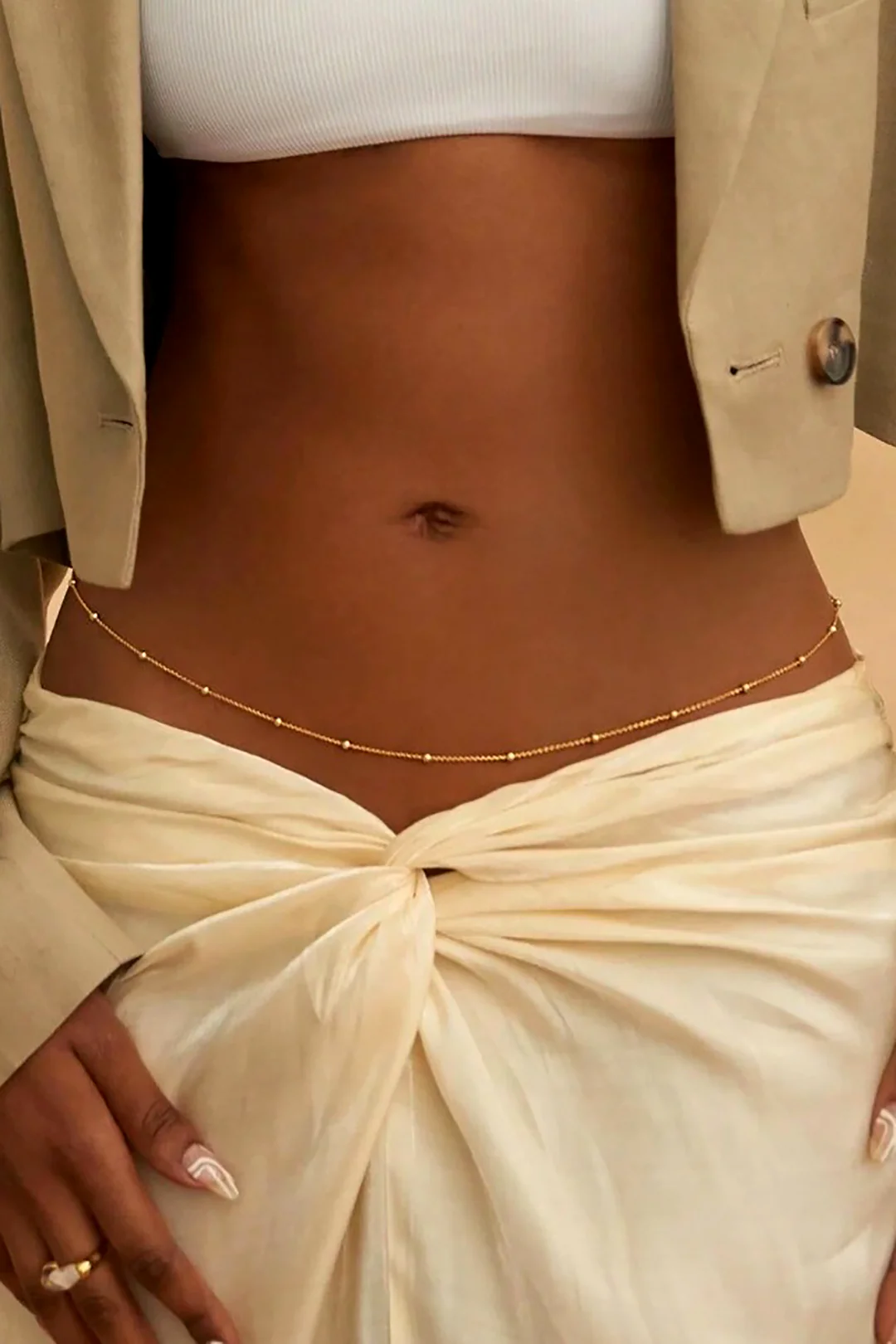 Metal Double Layer Waist Chain - Flockneti