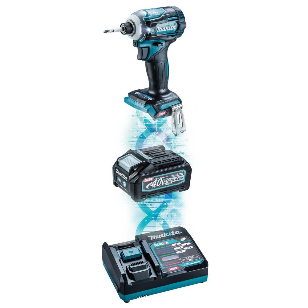 Makita XGT 40V max Impact Driver Kit 4 Speed - Flockneti