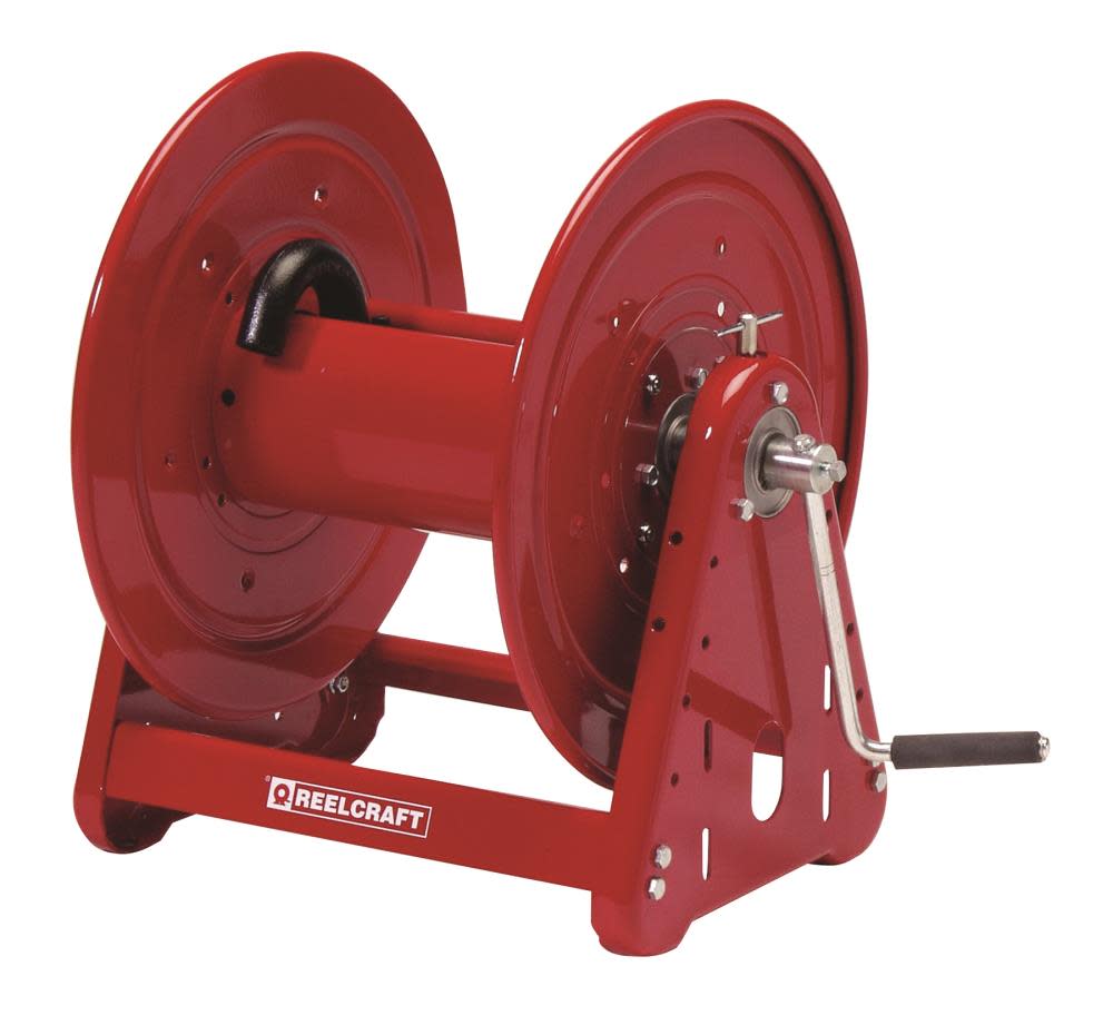 Reelcraft Hand Crank Hose Reel – 1/2 In. x 200 Ft. 5000 PSI Without Hose - Flockneti