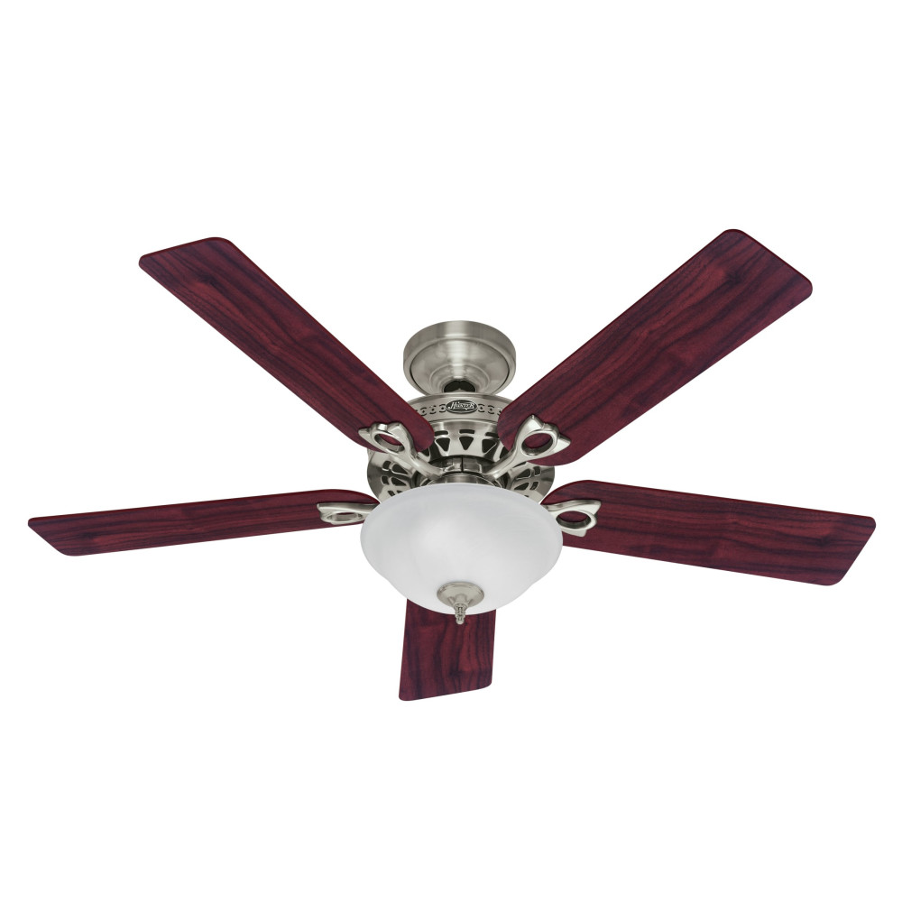 Hunter Fan Astoria Ceiling Fan 52″ Brushed Nickel Cherry/Maple - Flockneti