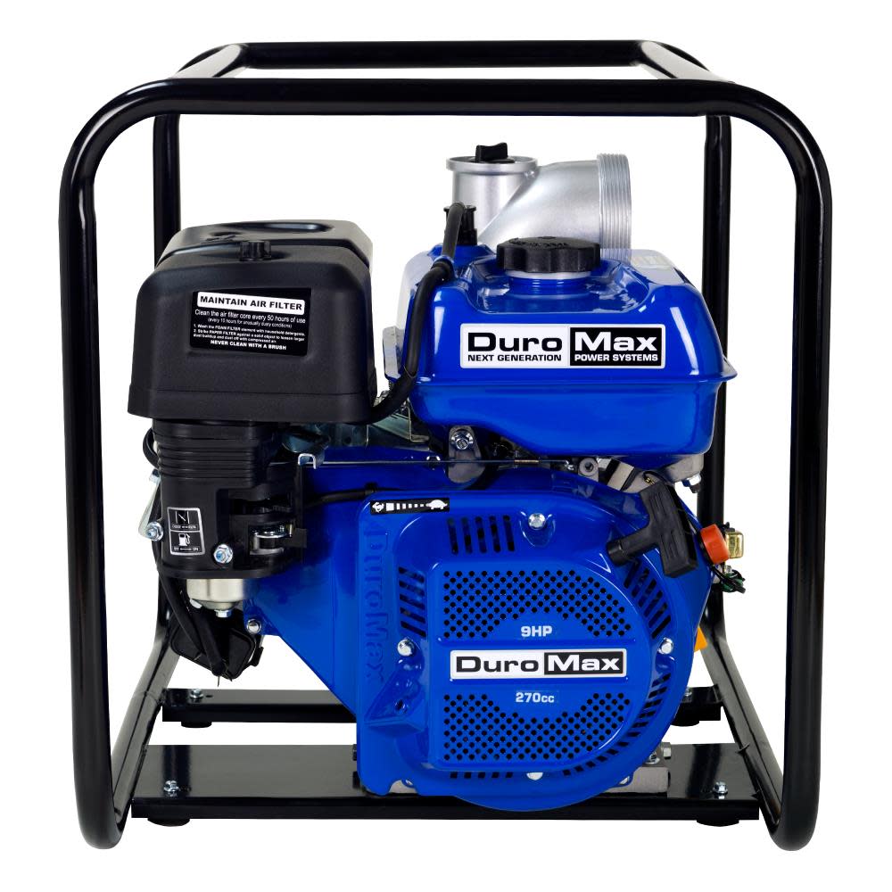 Duromax DuroMax270cc Gasoline Powered 4-in Water Pump - Flockneti