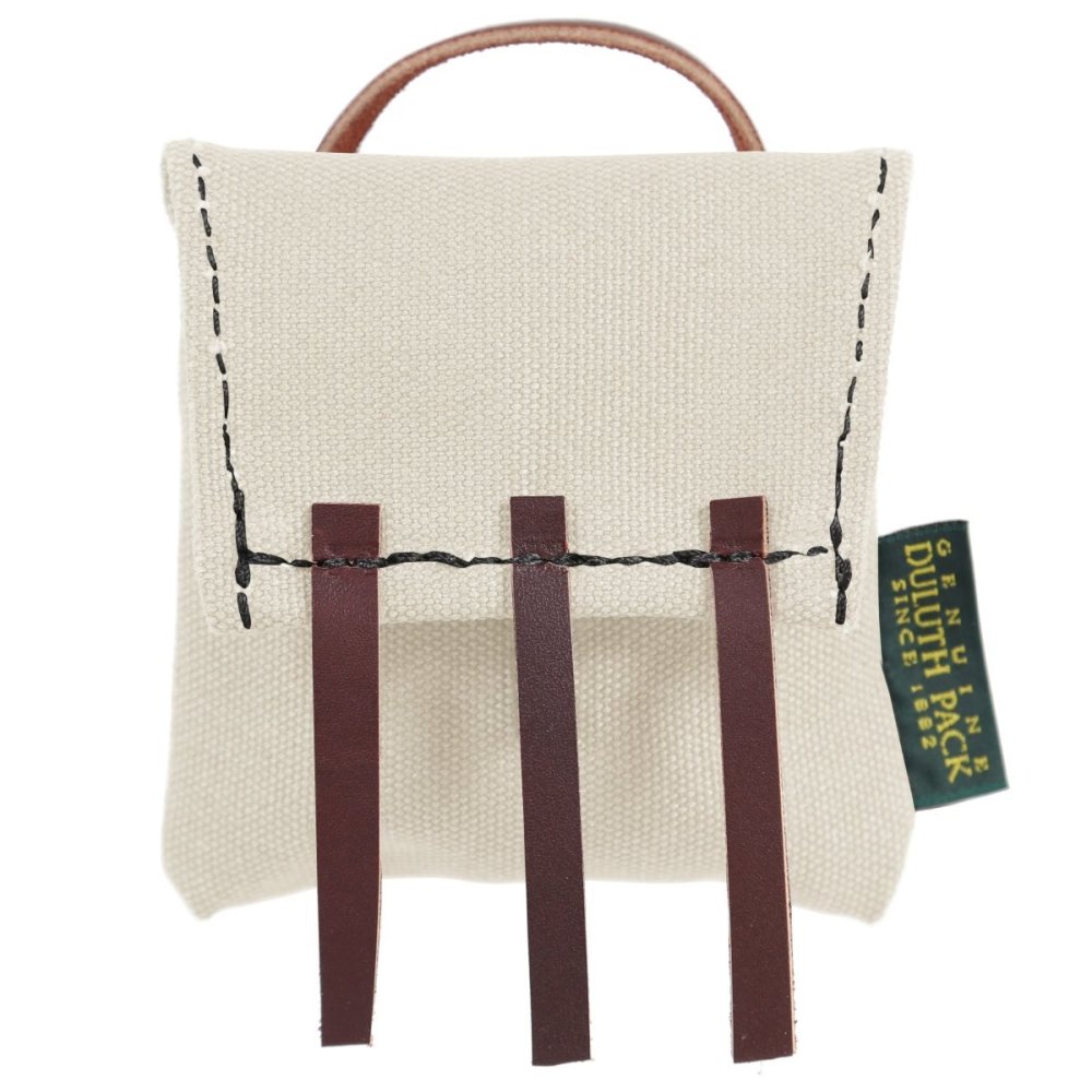 Duluth Pack Natural Canvas Mini Ornament Pack - Flockneti