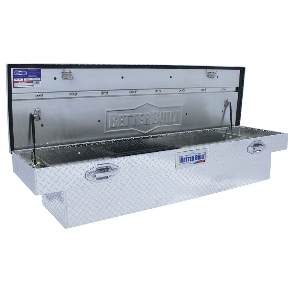 Better Built 63″ SEC Saddle Truck Tool Box BRITE ALUMINUM - Flockneti