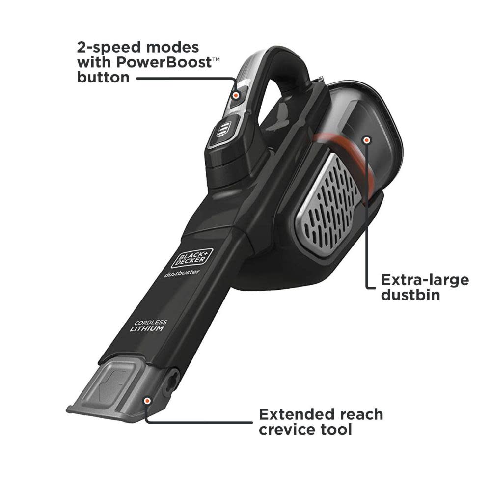 Black and Decker AdvancedClean+ Dustbuster Handheld Vacuum - Flockneti