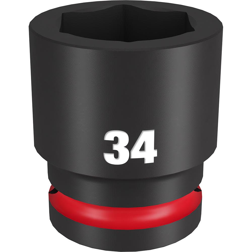 Milwaukee Impact Socket 3/4″ Drive 34mm Standard 6 Point - Flockneti