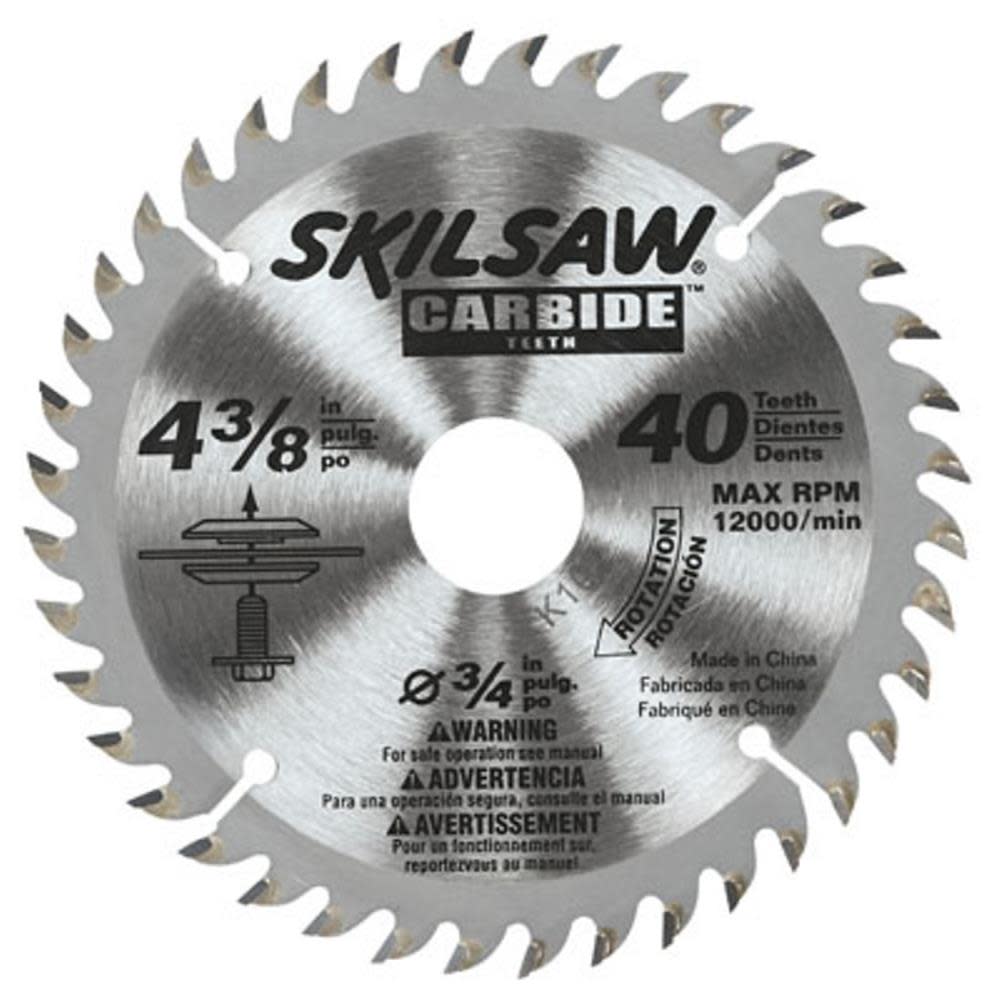 SKIL 4-3/8 In. x 40 Flooring Saw Blade - Flockneti