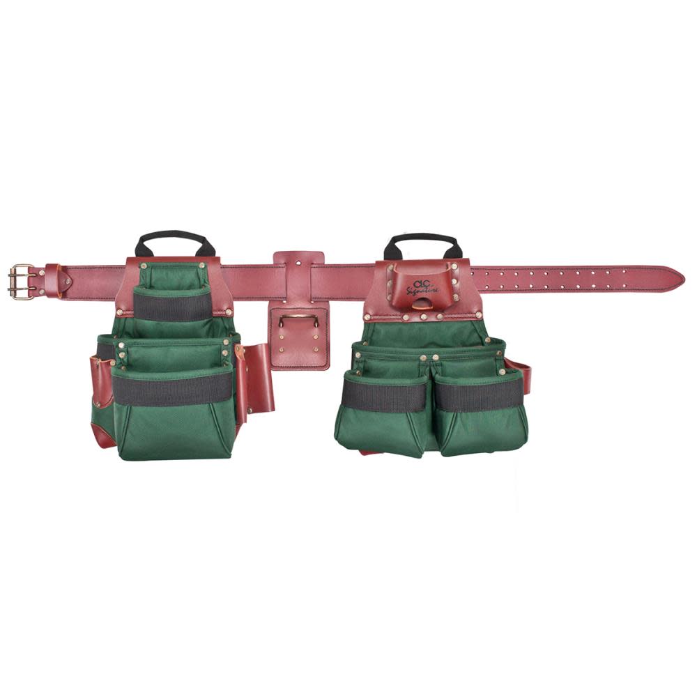 CLC 17 Pocket Top of the Line Pro Framer’s Ballistic Nylon Combo System - Flockneti