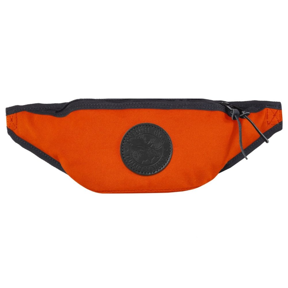 Duluth Pack 4 Liter Capacity Orange Large Fanny Pack - Flockneti