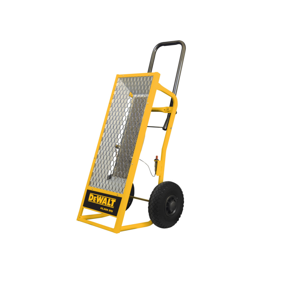 DEWALT DXH45LP Portable radiant 45000 BTU heater - Flockneti