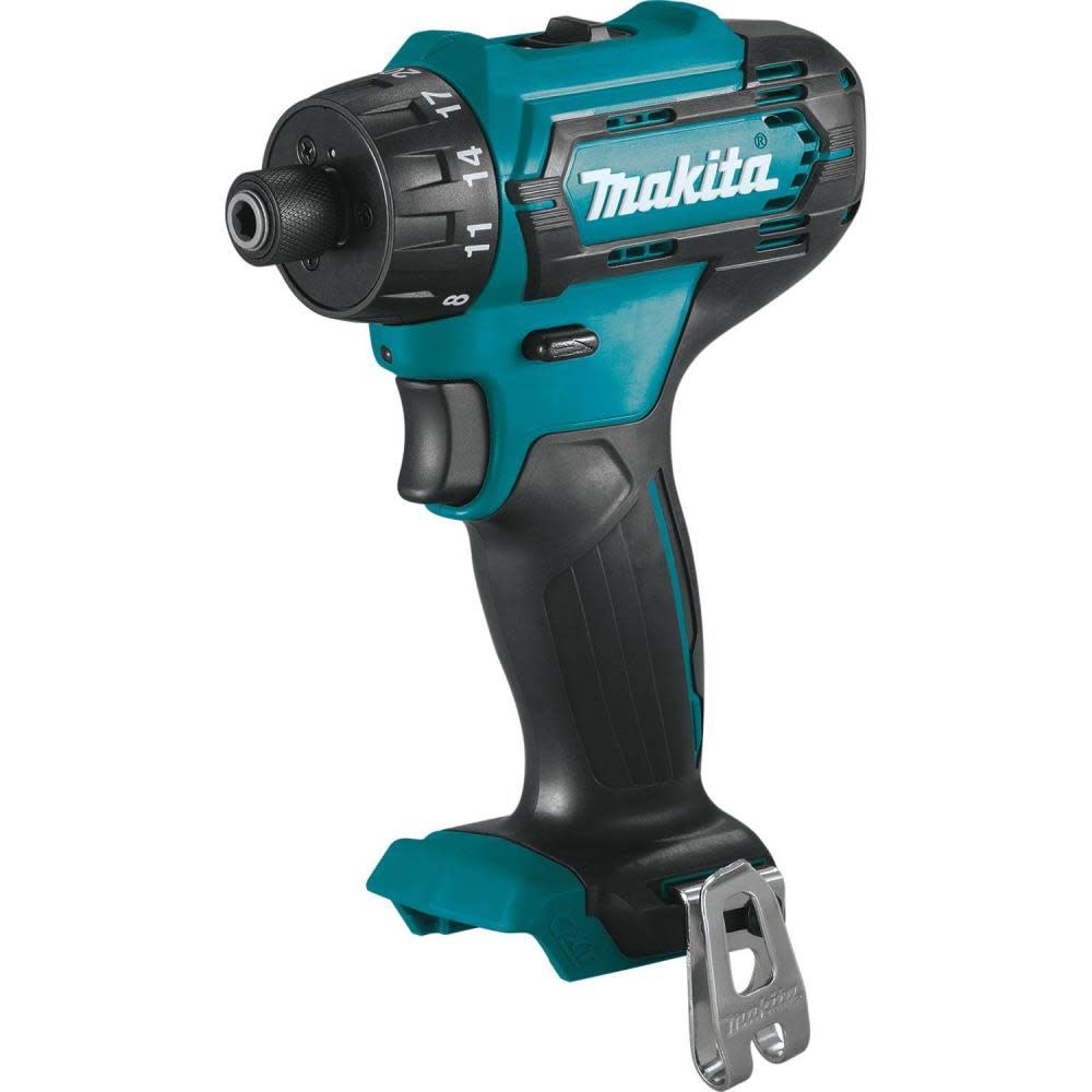 Makita 12V Max CXT Lithium-Ion Cordless 1/4 In. Hex Driver-Drill Tool Only - Flockneti