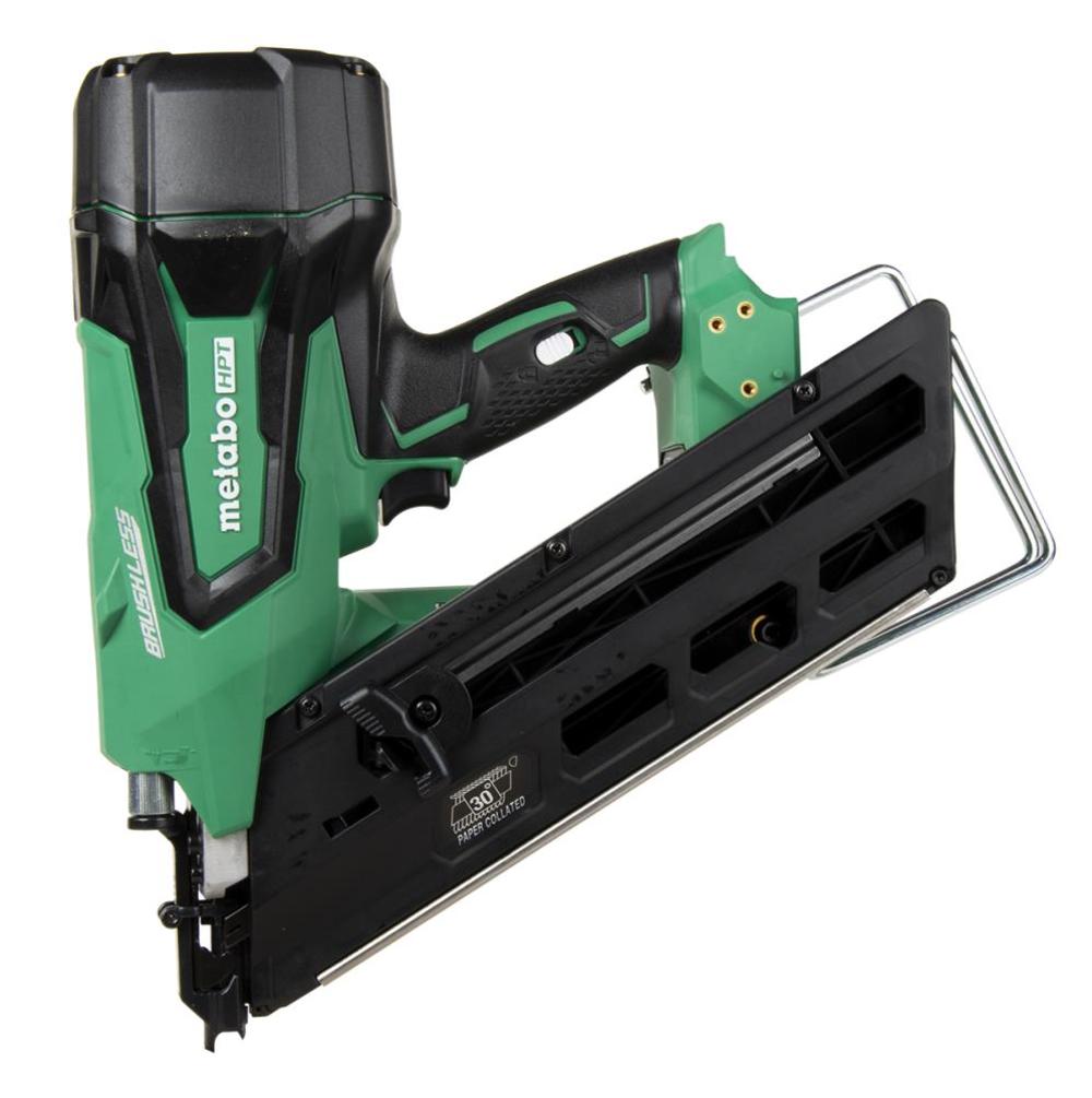Metabo HPT 18V Cordless Paper Strip Framing Nailer (Tool Body Only) - Flockneti