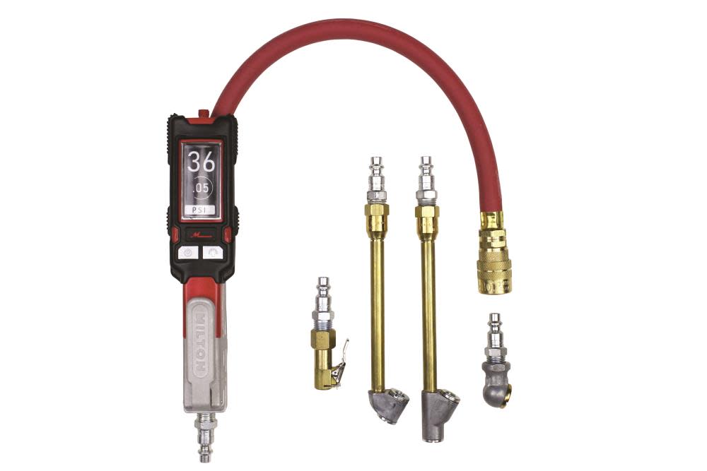 Milton Precision Digital Tire Inflator & Pressure Gauge (0-160 PSI) Extreme  0.05% Accuracy - Flockneti