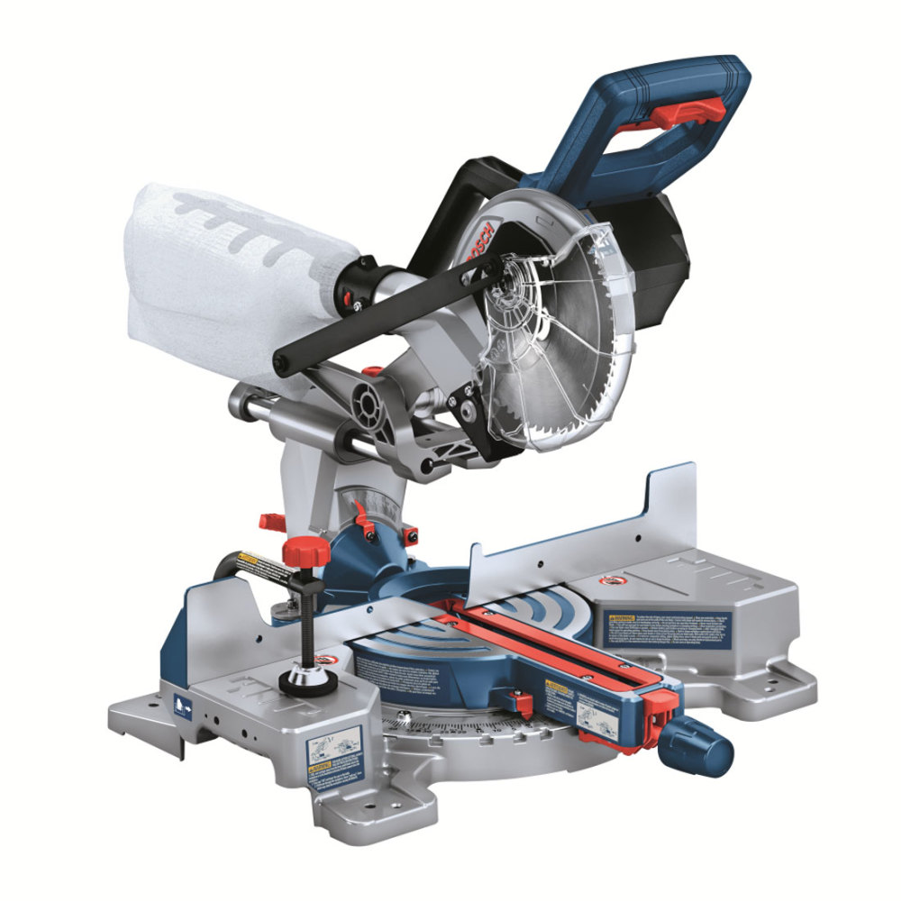 Bosch PROFACTOR 18V Surgeon 7 1/4″ Single Bevel Slide Miter Saw Bare Tool - Flockneti