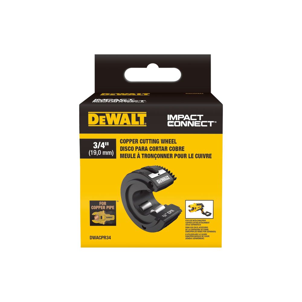 DEWALT Impact Connect 3/4″ Copper Cutter Wheel - Flockneti