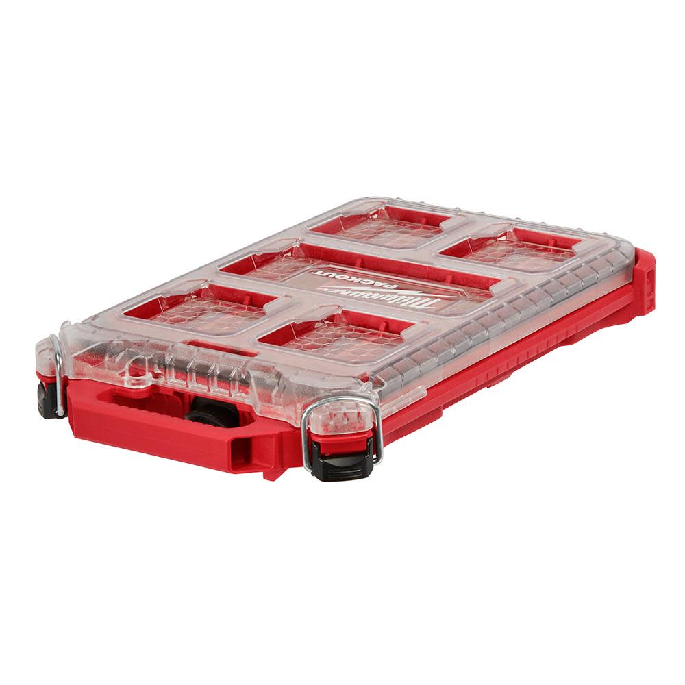 Milwaukee PACKOUT Compact Low-Profile Organizer - Flockneti