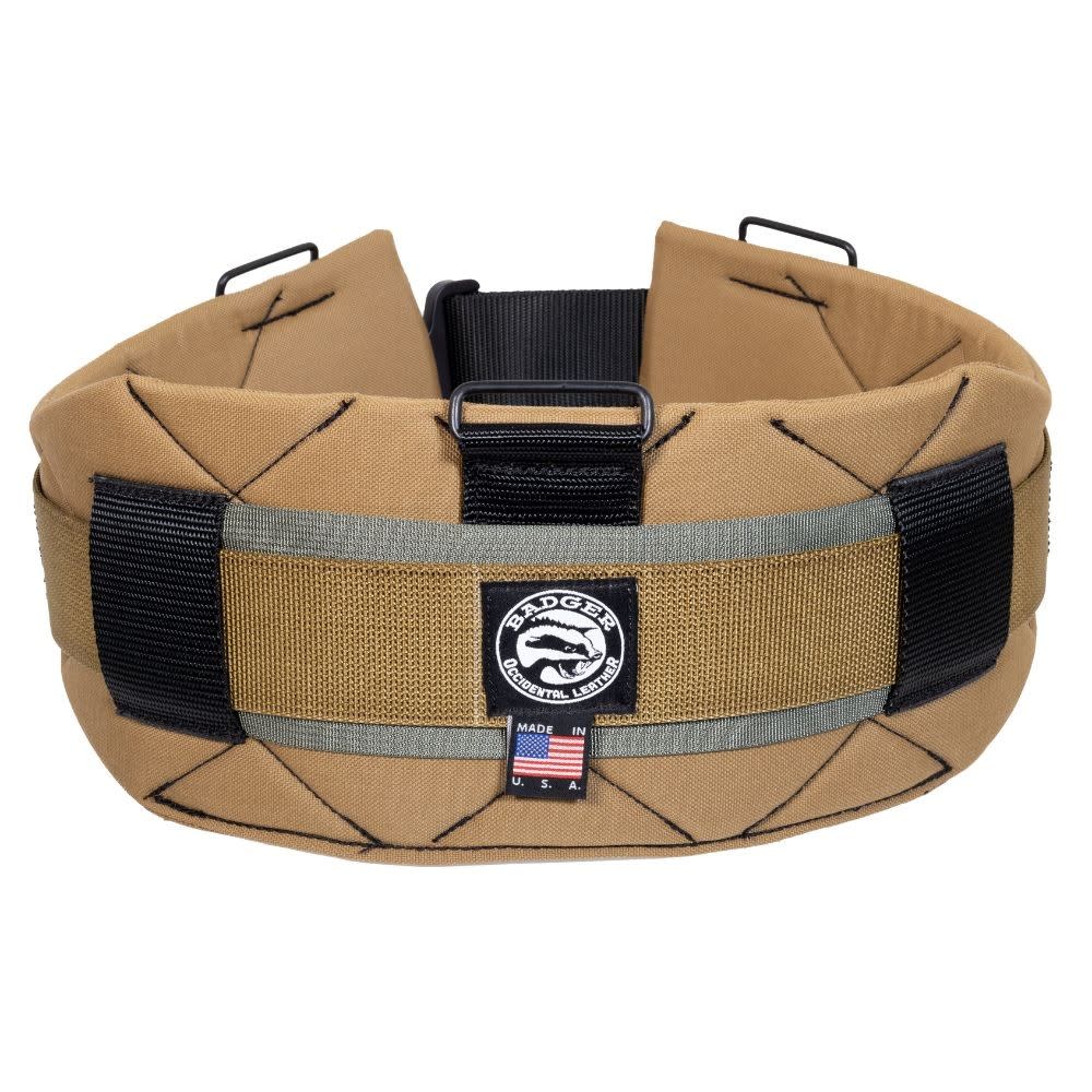 Occidental Leather Badger Tool Belt Sawdust Sage Large - Flockneti