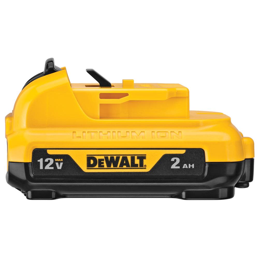 DEWALT 12V 2Ah Battery with Fuel Gauge - Flockneti