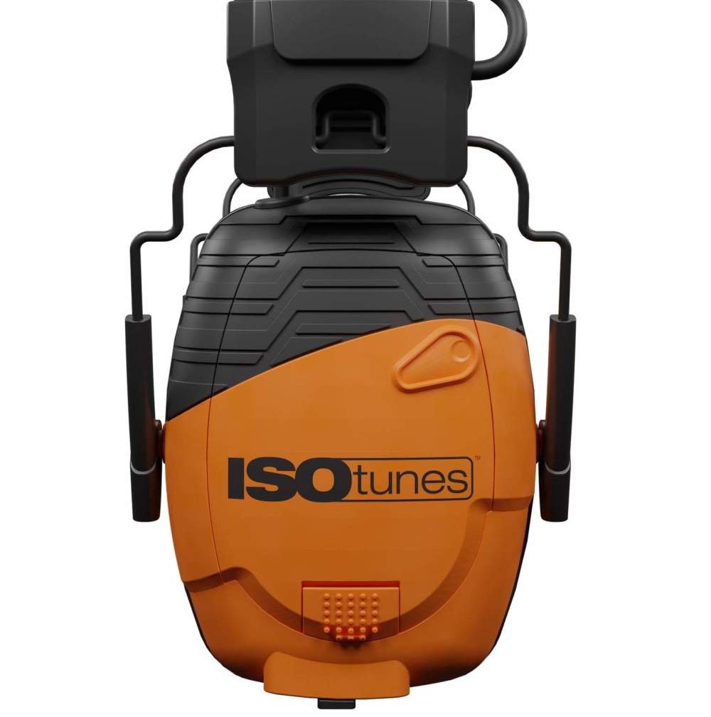 ISOtunes LINK Bluetooth Earmuff Rechargeable 25 dB Safety Orange - Flockneti