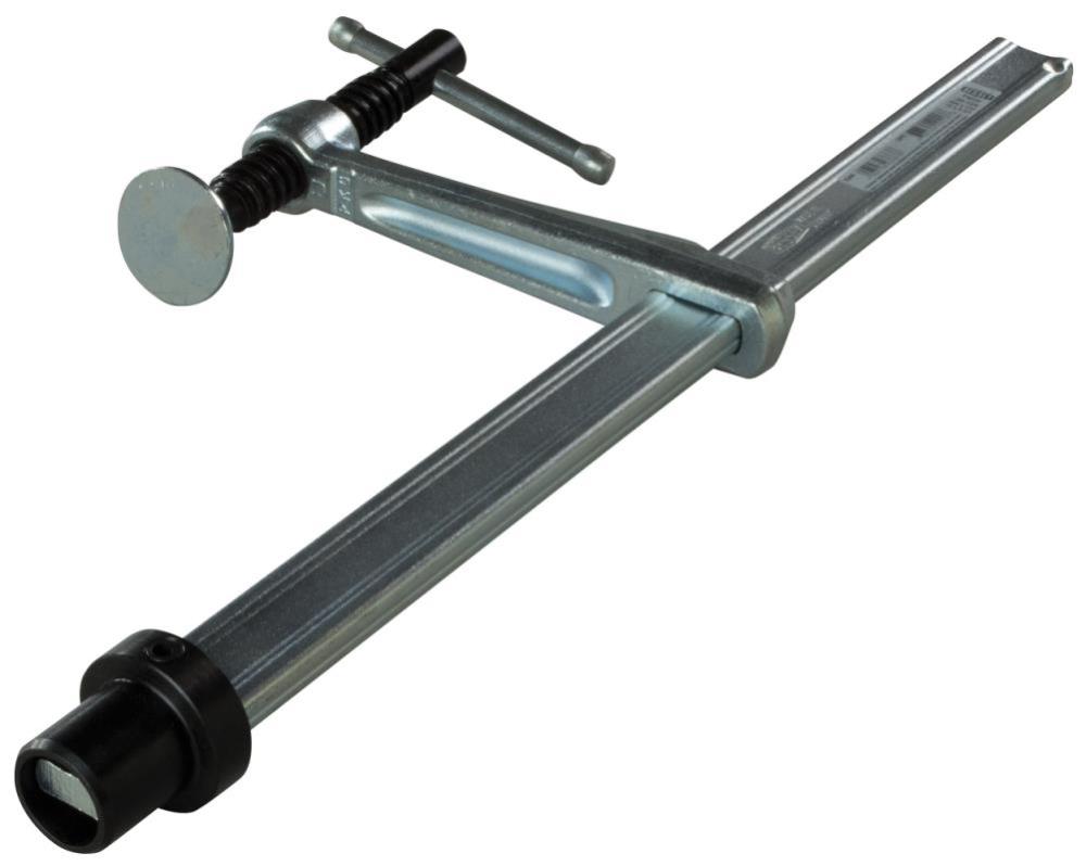 Bessey Welding Table Clamp 12″ Capacity 4.75″ Throat Depth T Bar STD Pad for 28 mm Matrix Tables - Flockneti