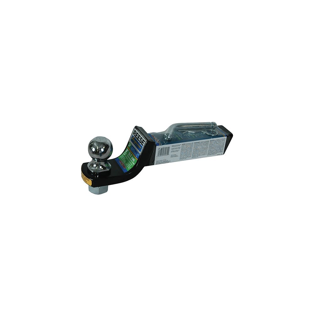Reese 5/8″ 2000 lbs Trailer Hitch Ball Mount Starter Kit - Flockneti