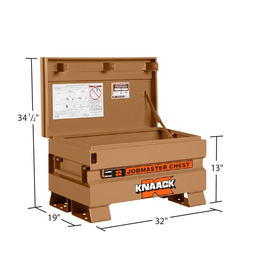 Knaack JOBMASTER Chest 5 Cu. Ft. - Flockneti