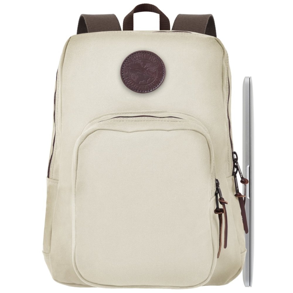 Duluth Pack 21 Liter Capacity Natural Large Standard Laptop Backpack - Flockneti