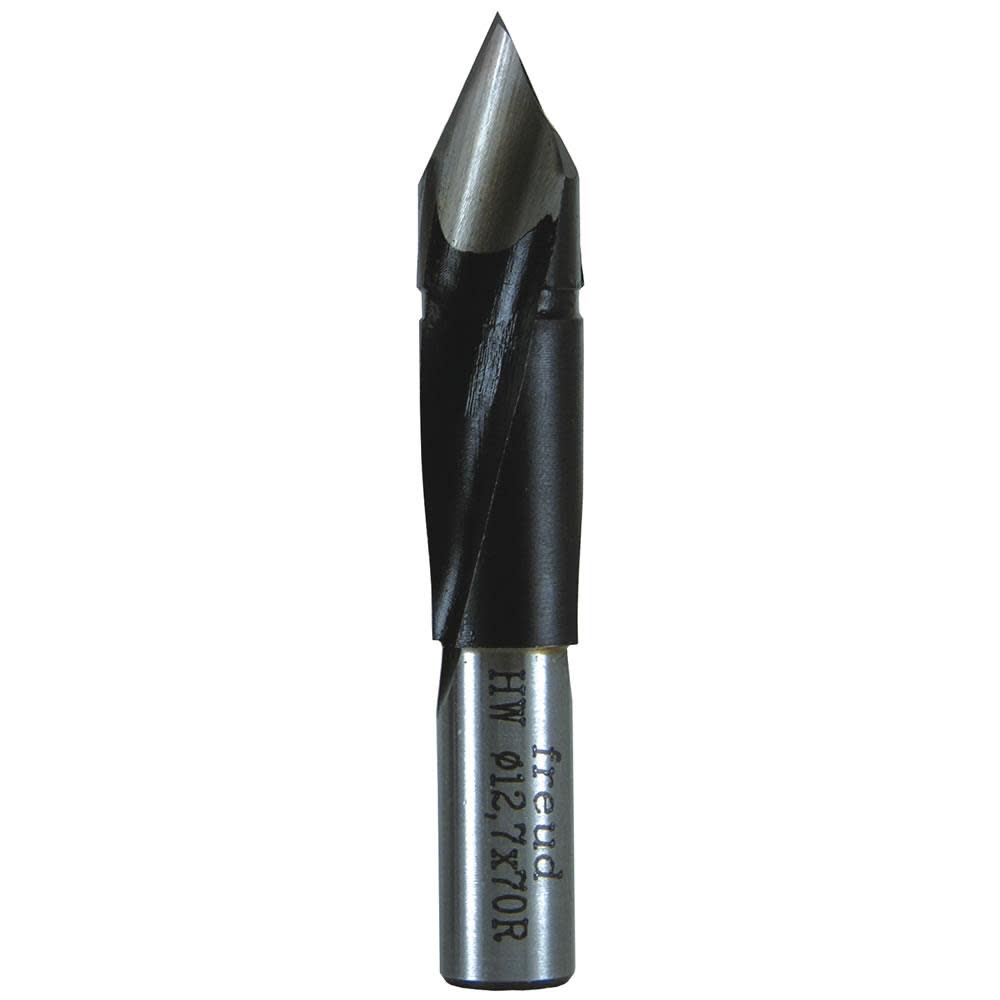 Freud 15 mm (Dia.) Through Hole Bit with Right Hand Rotation 70 mm Overall Length - Flockneti