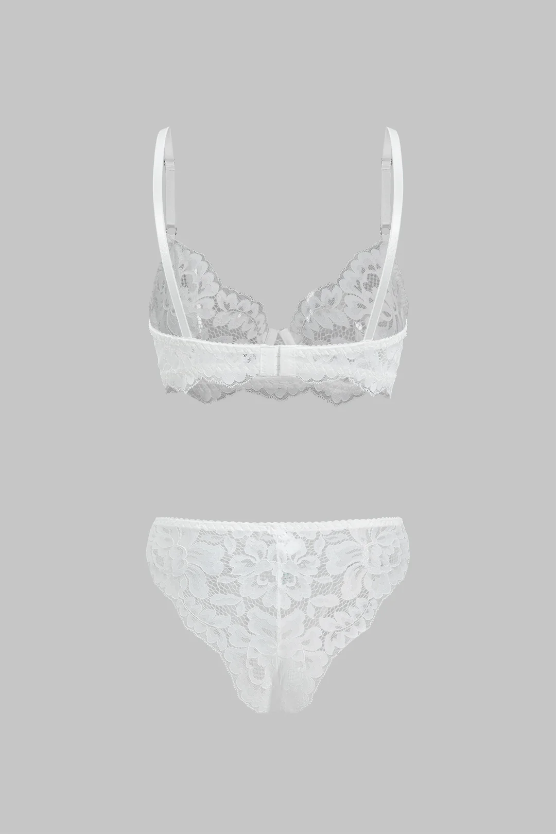 Lace Two-Piece Lingerie - Flockneti