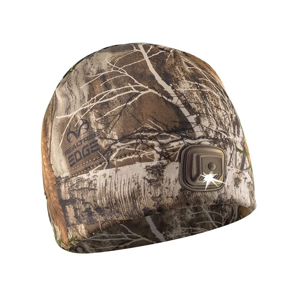 Panther Vision POWERCAP HCL Beanie Realtree Edge LED Rechargeable - Flockneti