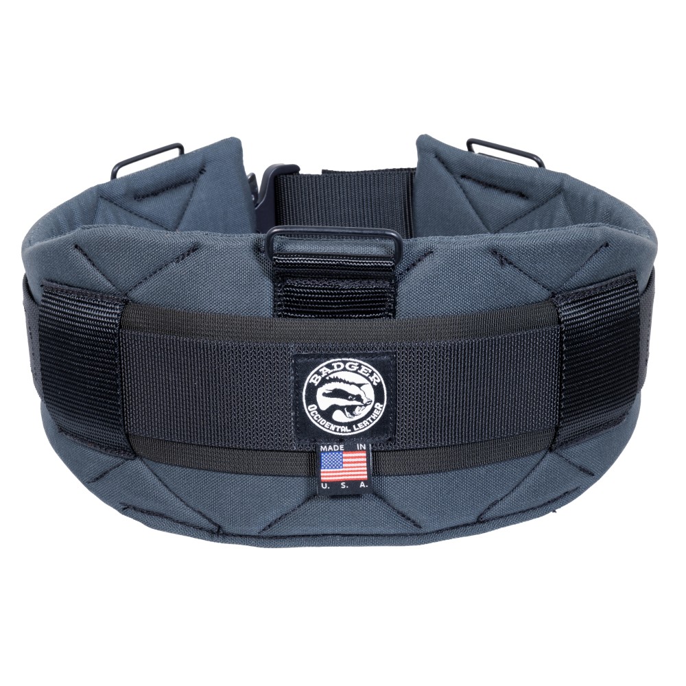 Occidental Leather Badger Tool Belt Gunmetal Gray Medium - Flockneti
