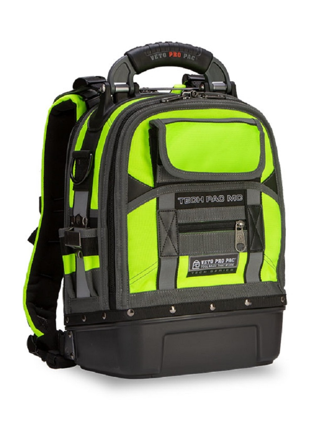 Veto Pro Pac Tool Backpack Small Hi Viz Yellow - Flockneti