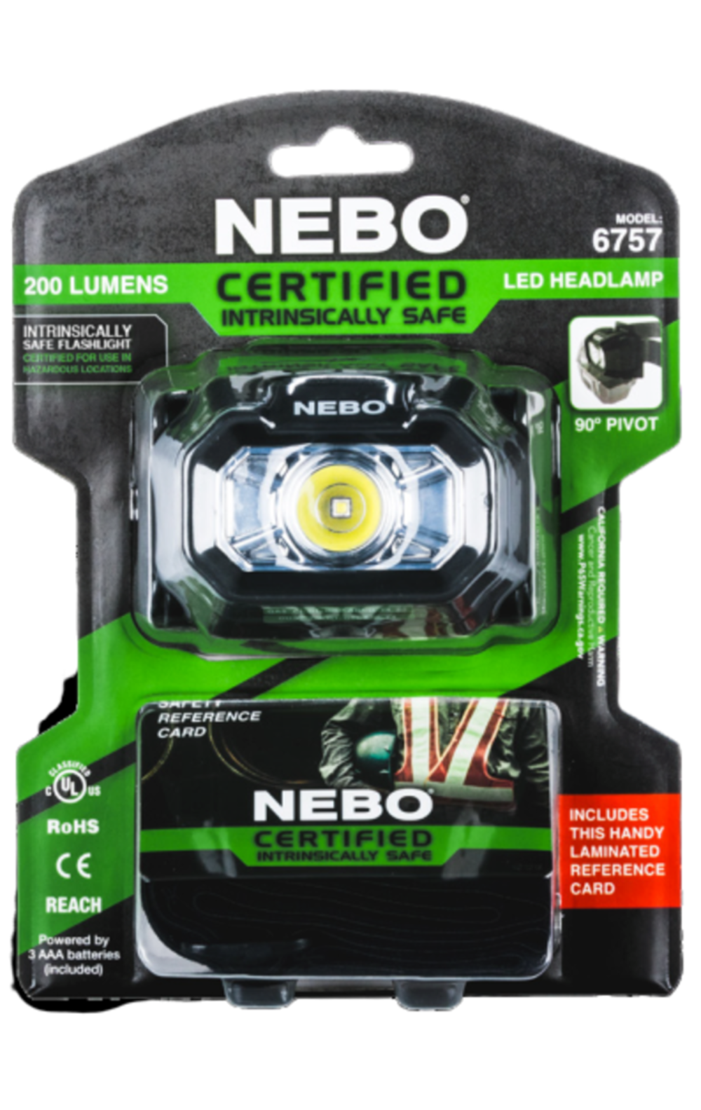 Nebo 200 Lumen LED HeadLamp - Flockneti