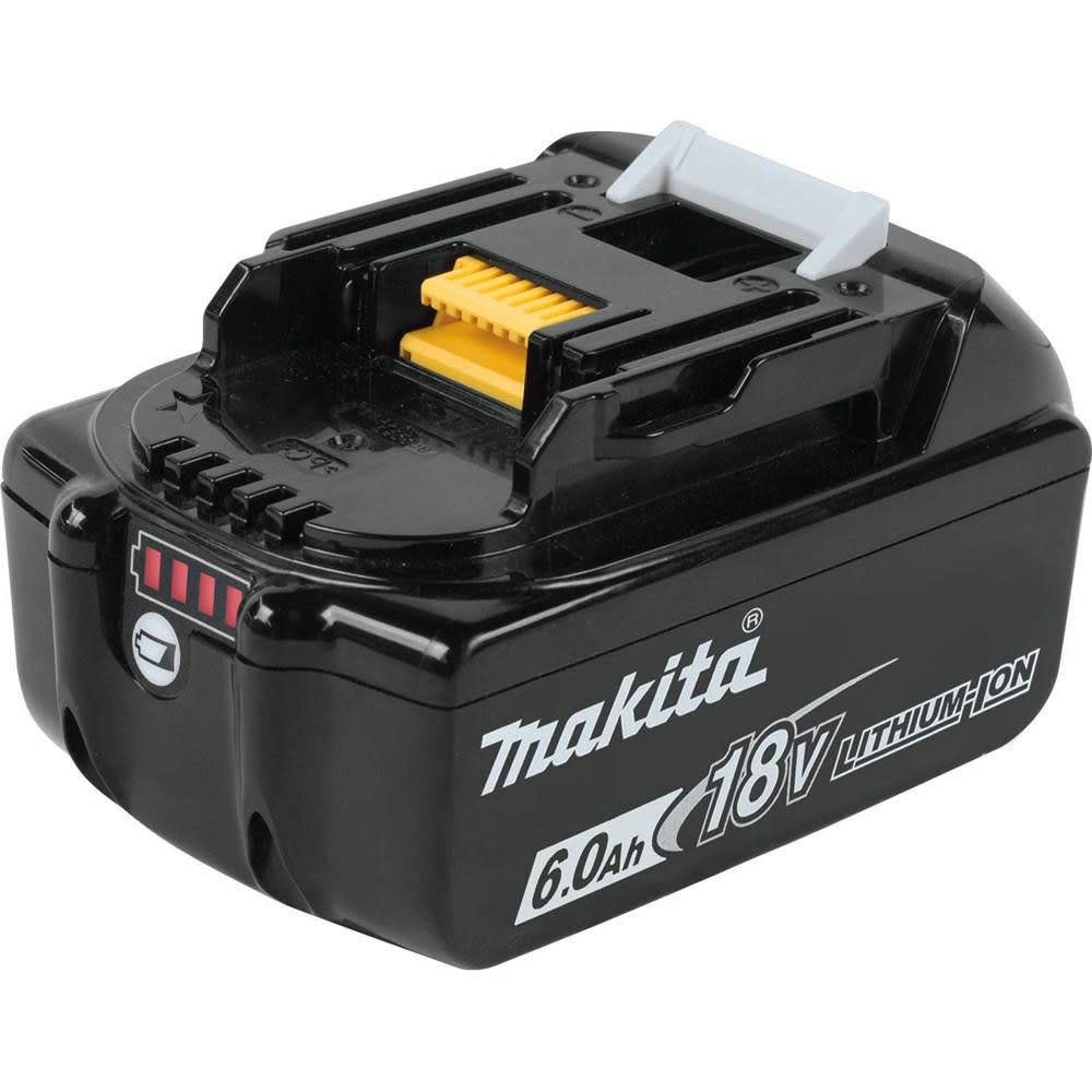 Makita 18 Volt 6.0 Ah LXT Lithium-Ion Battery - Flockneti