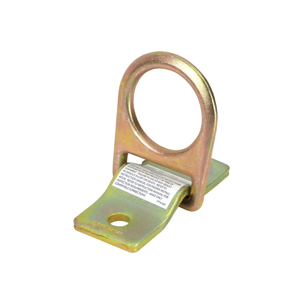 Falltech Bolt On D Ring Anchor with Alloy Steel Installation Plate - Flockneti