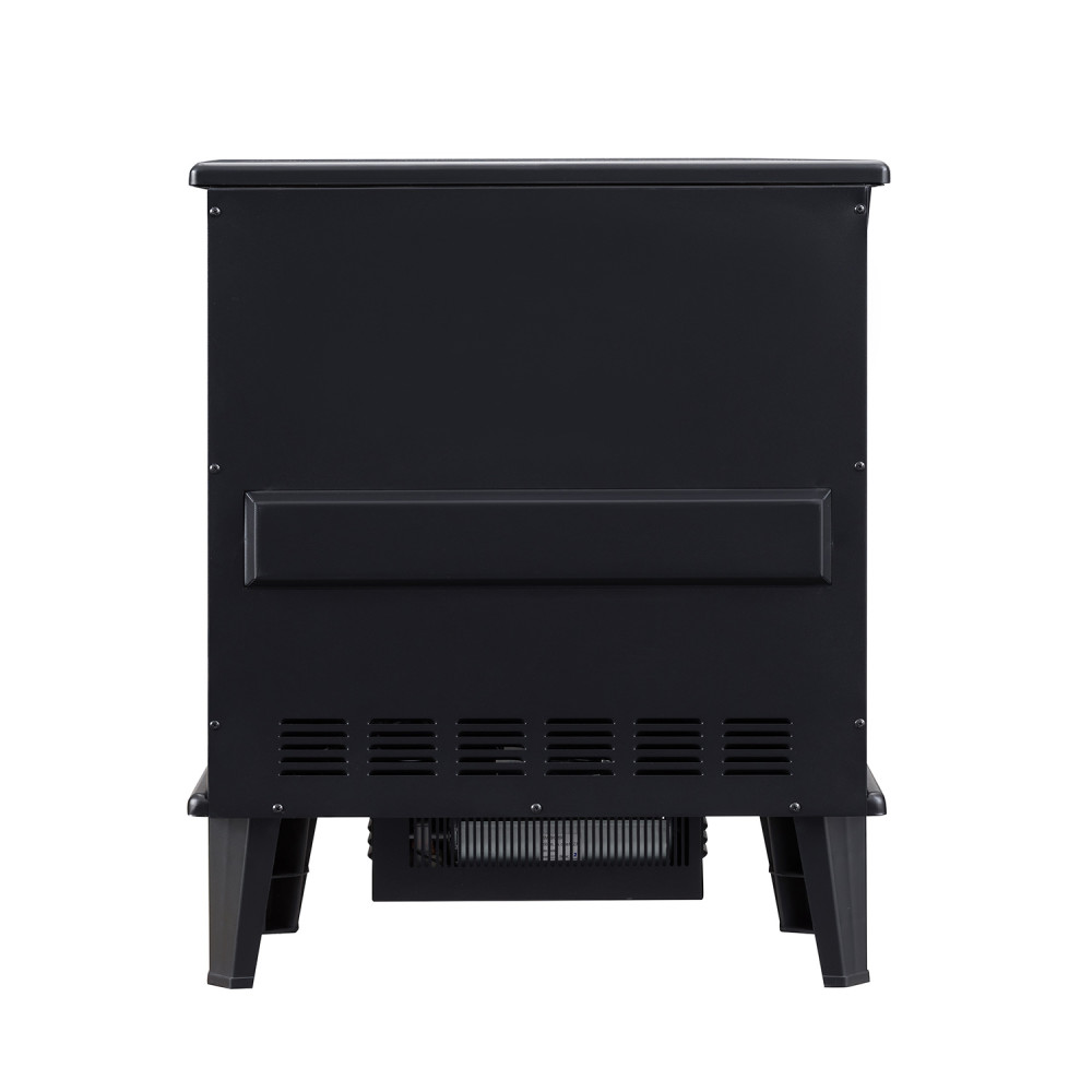 Hearthpro 25″ 5 Sided Infrared Electrick Stove Black Finish - Flockneti
