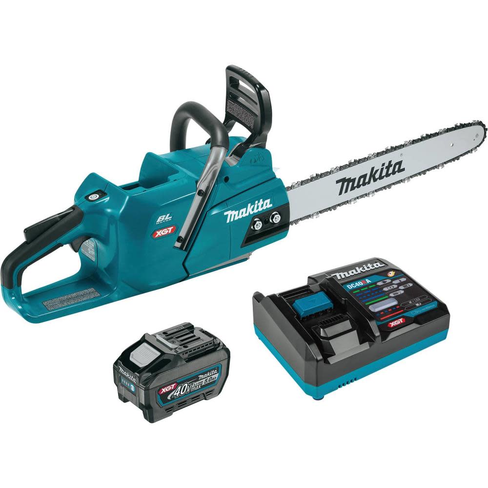 Makita 40V max XGT 18″ Chainsaw 5Ah Kit - Flockneti