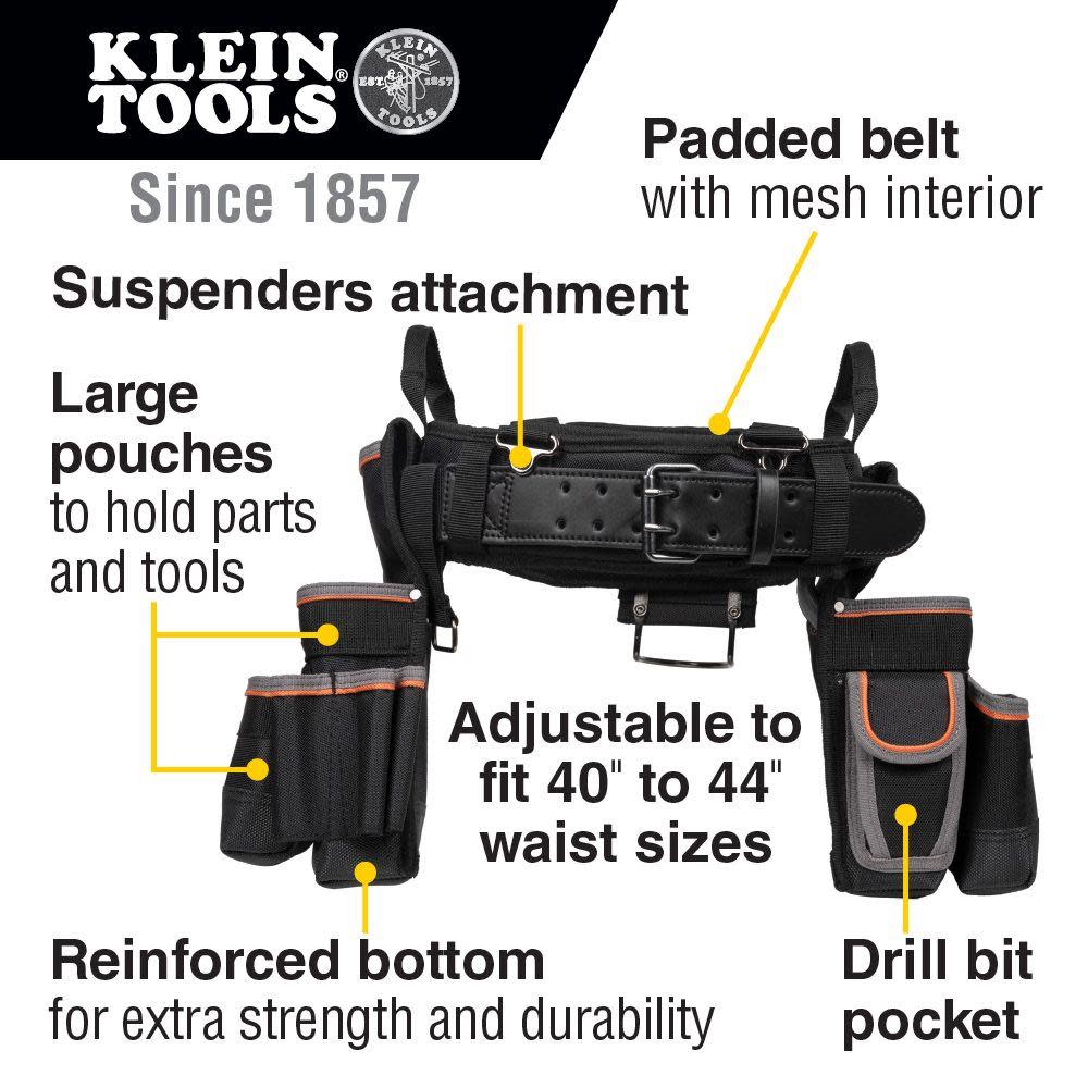 Klein Tools Tradesman Pro Elect’s Tool Belt XL - Flockneti