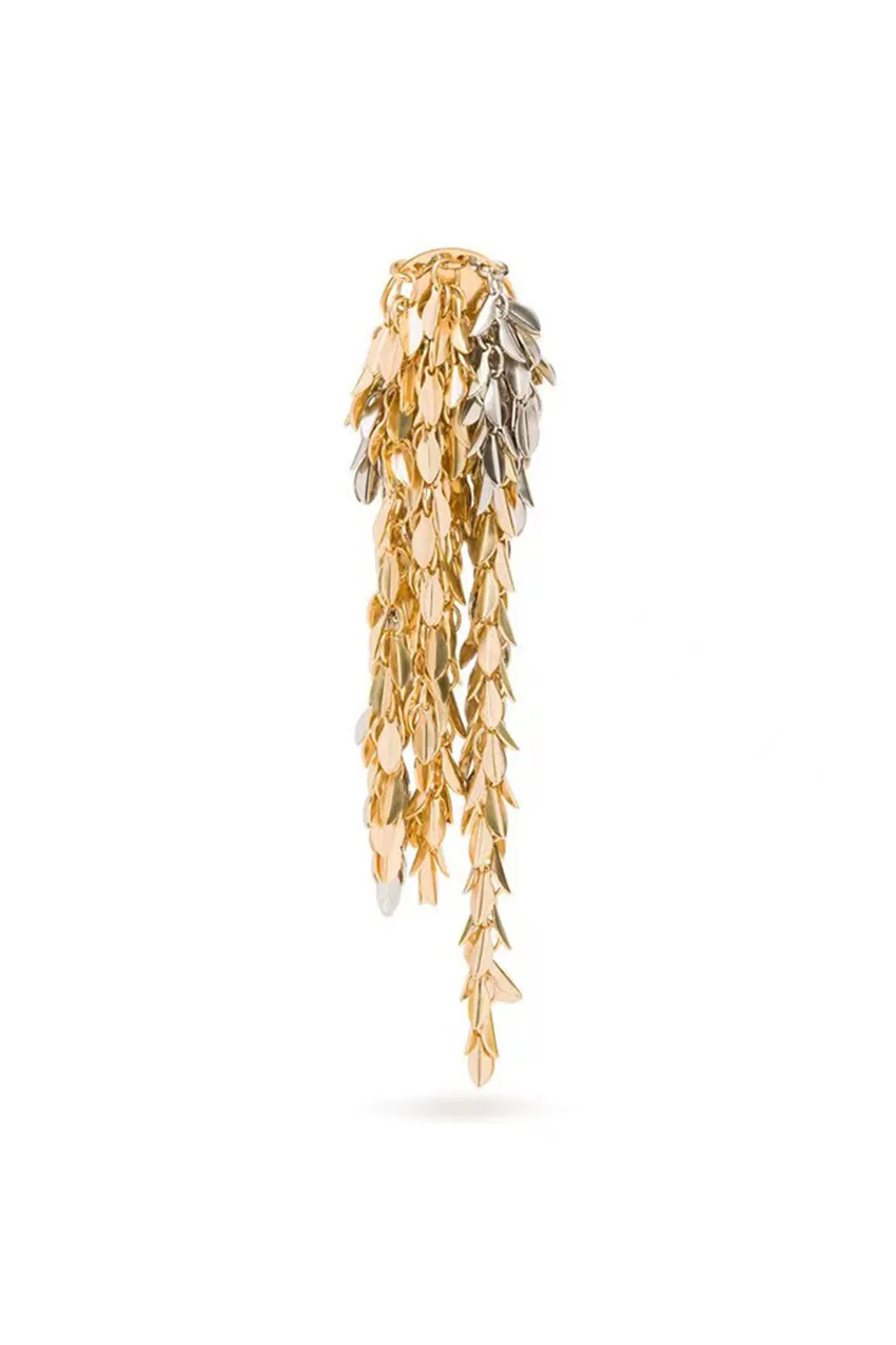 Gold Fringe Earrings - Flockneti