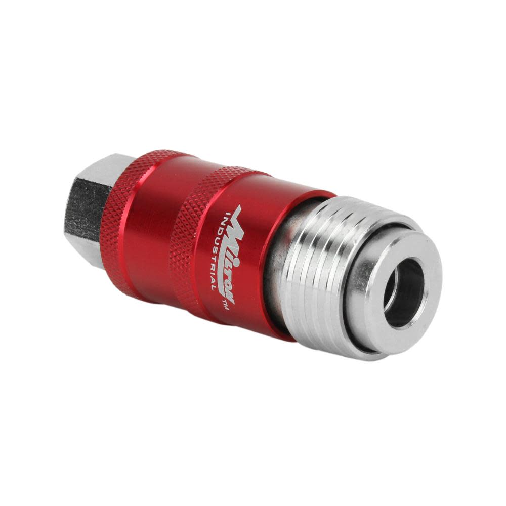 Milton 5 In ONE S-1750 Universal Safety Exhaust Quick-Connect Industrial Coupler 1/4″ FNPT - Flockneti