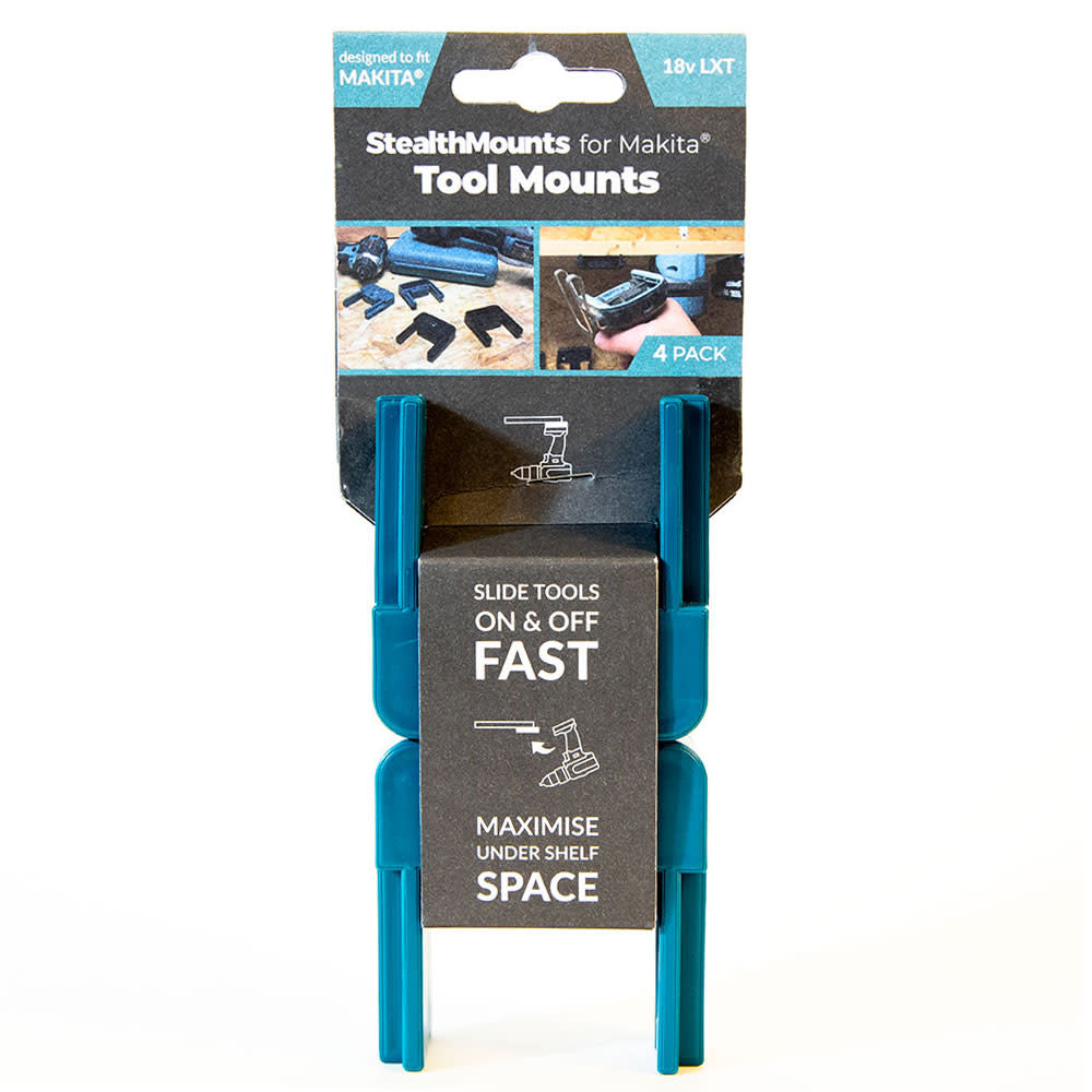 Stealthmounts Tool Mount Makita LXT Blue 4pk - Flockneti