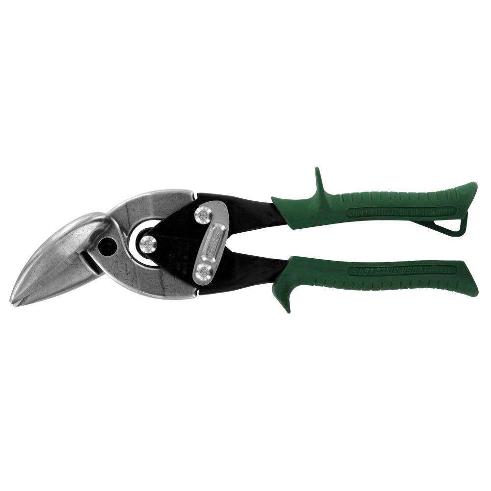 Midwest Snips Offset Right Cut Aviation Snip - Flockneti