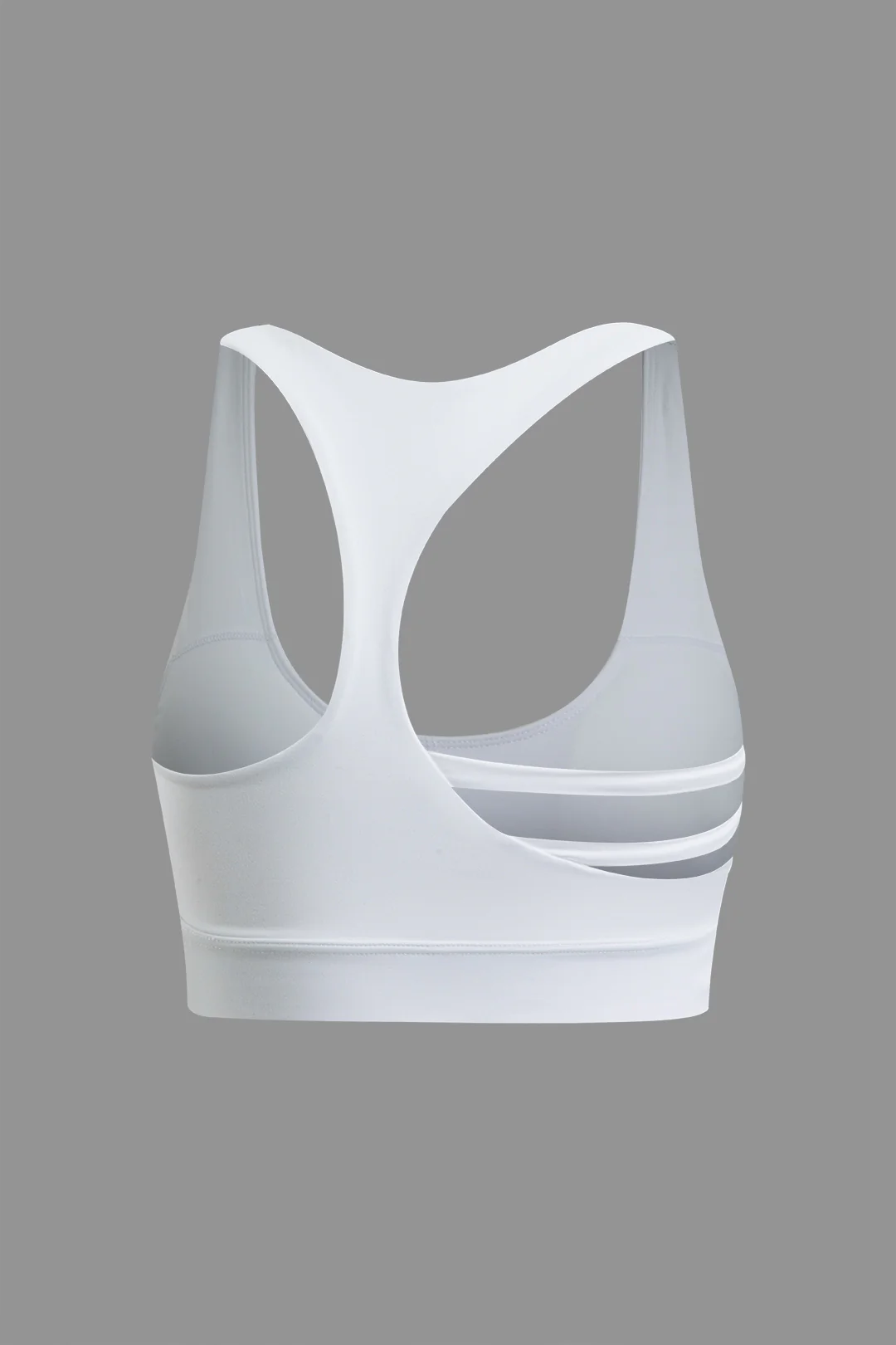 Asymmetrical Backless Sports Bra - Flockneti