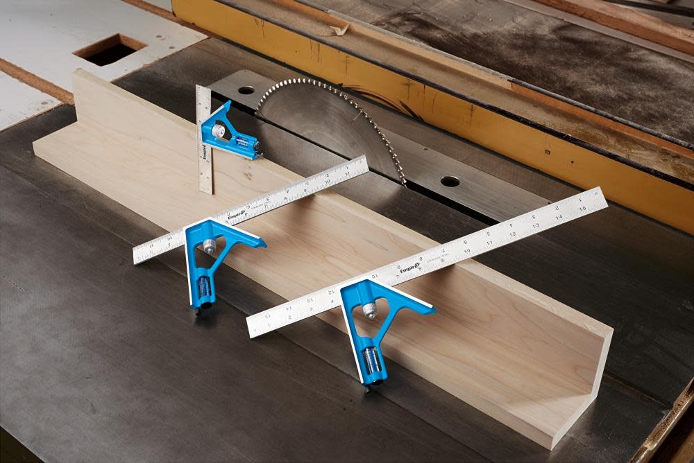 Empire Level 150 mm True Blue Combination Square - Flockneti