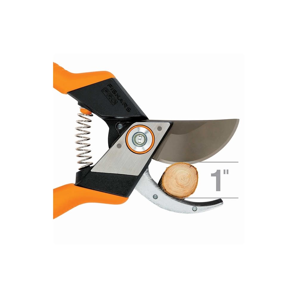 Fiskars Pro Carbon Steel Hand Pruner with Cast Aluminum Handle - Flockneti