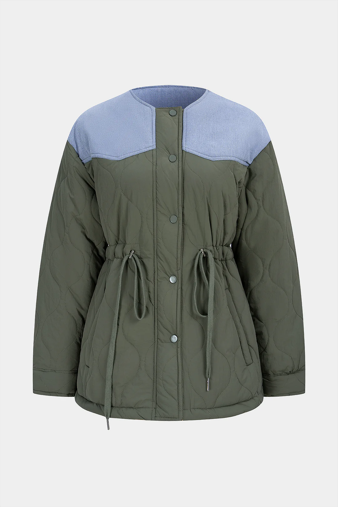Quilted Patchwork Puffer - Flockneti
