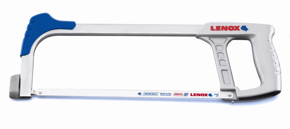 Lenox High Tension Hacksaw Frame with Blade - Flockneti